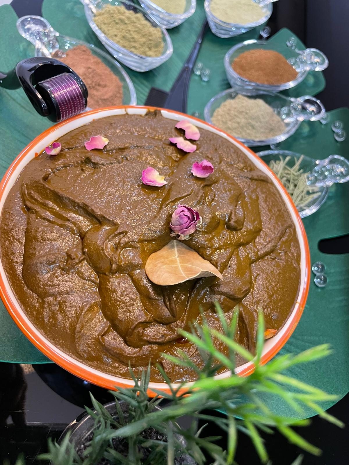 خلطات الشعر الطبيعية