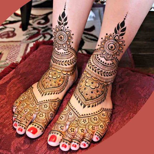 Feet Henna - نقش حنة القدمين